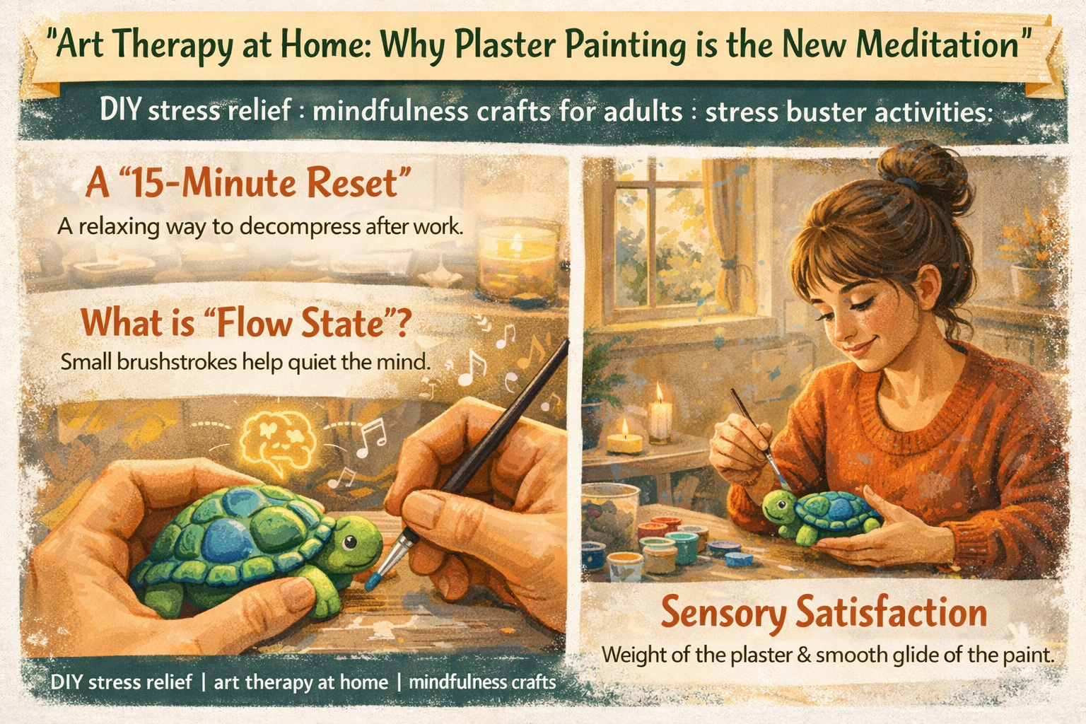Art Therapy at Home: Why Plaster Painting is the New Meditation