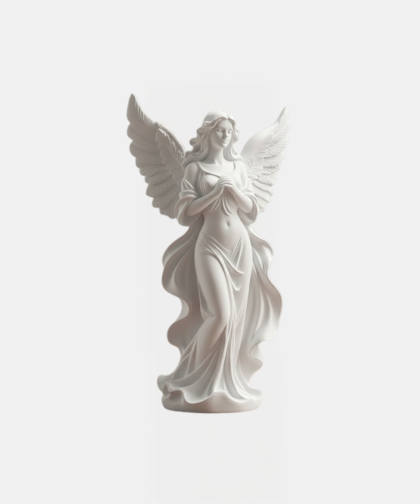 DIY Angel Statue Craft Kit: Adult & Kids Coloring
