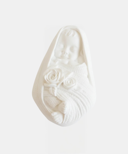 DIY Swaddled Baby Plaster Keepsake Painting Kit